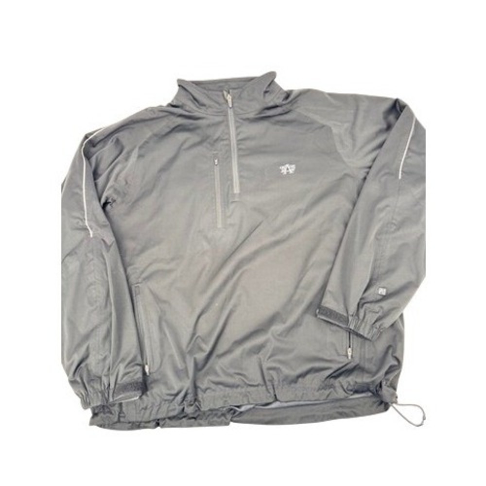Zero Restriction Windbreaker Pullover Mens XXL Black Quarter Zip Golf Jacket